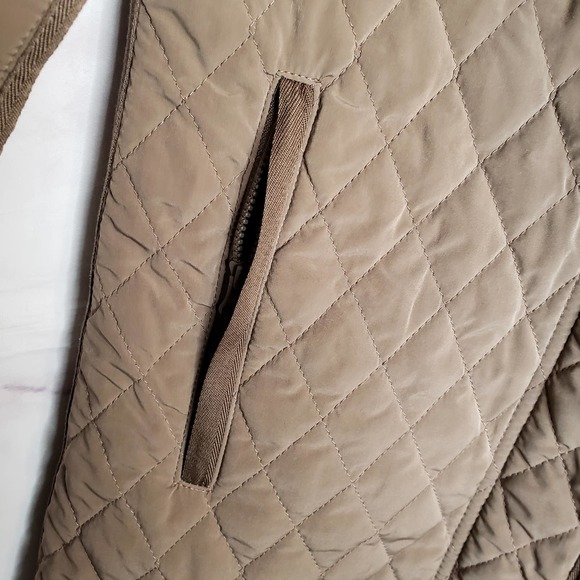 GARNET HILL Essential Quilted Hooded Coat 00 - Picture 8 of 15